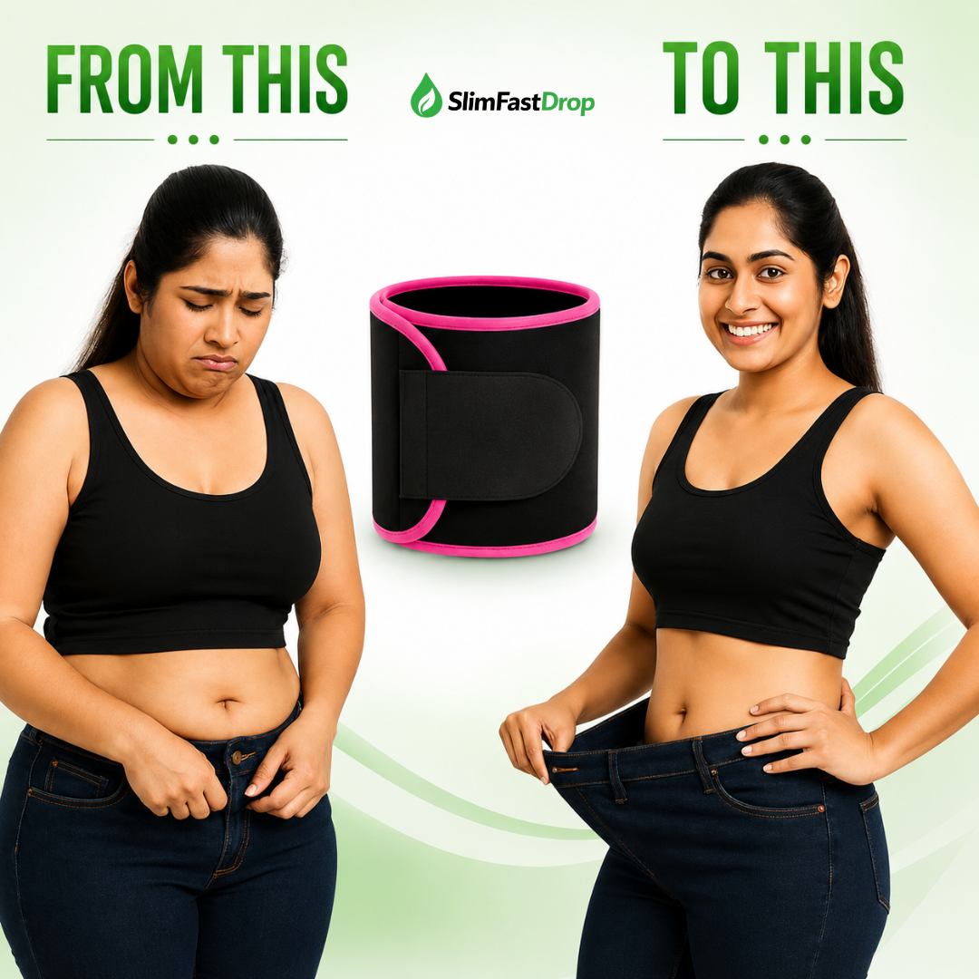 Adjustable Waist Trimmer Belt by SlimFastDrop online
