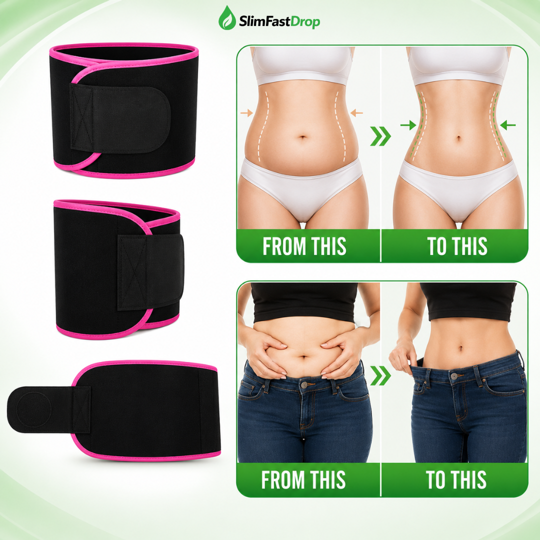 Adjustable Waist Trimmer Belt by SlimFastDrop online