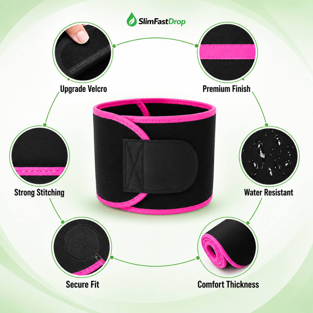 Adjustable Waist Trimmer Belt by SlimFastDrop online