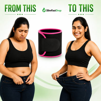 Adjustable Waist Trimmer Belt by SlimFastDrop online