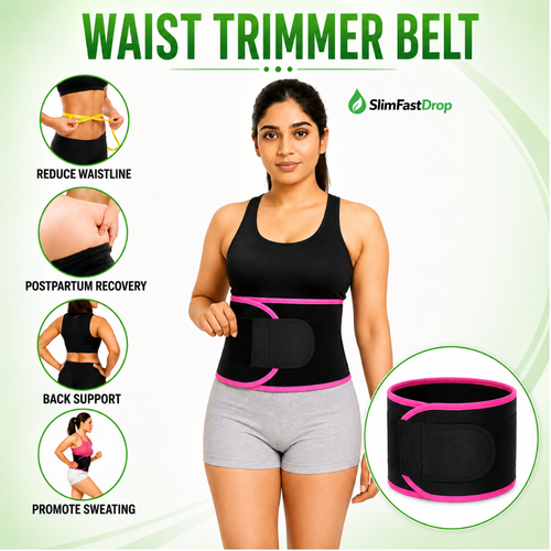 Adjustable Waist Trimmer Belt by SlimFastDrop online